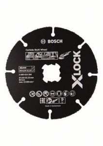 Tarcza Carbide Multi Wheel z systemem X-LOCK, Bosch