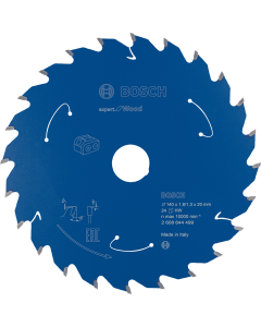 Tarcza do pilarki bezprzewodowej Expert for Wood 140 x 1,8 / 1,3 x 20 T24 Bosch 