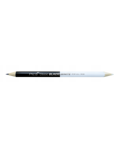 Marker ołówek uniwersalny, 2-stronny, czarno-biały Pica 