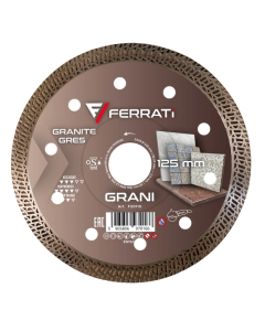 Tarcza diamentowa tnąca 1A1R 125mm 22,23mm GRANI FERRATI